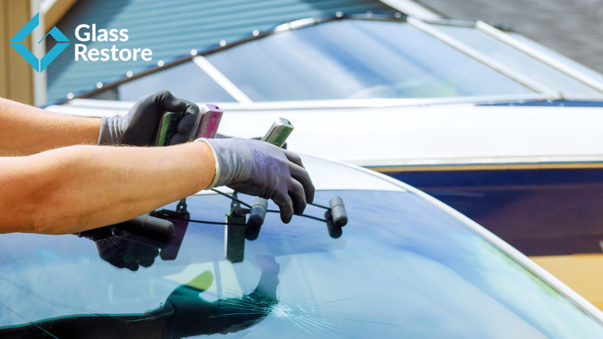 deep windshield scratch repair in Los Angeles
