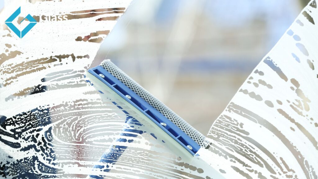 experts in glass shower door scratch repair hard water stain removal for shower glass