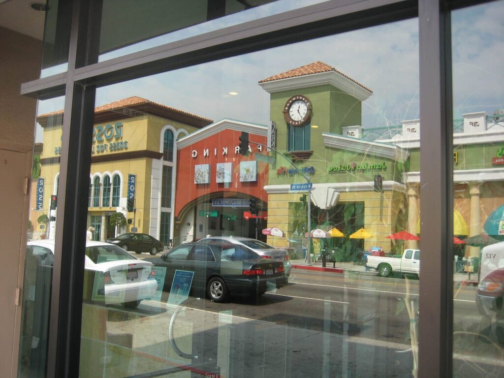Storefront Window Graffiti Removal