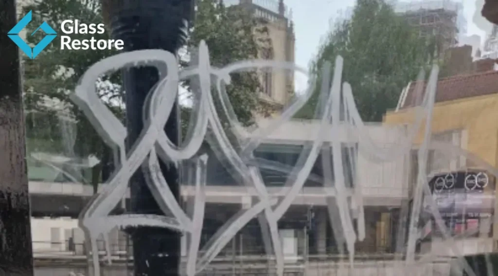 Acid Graffiti Removal